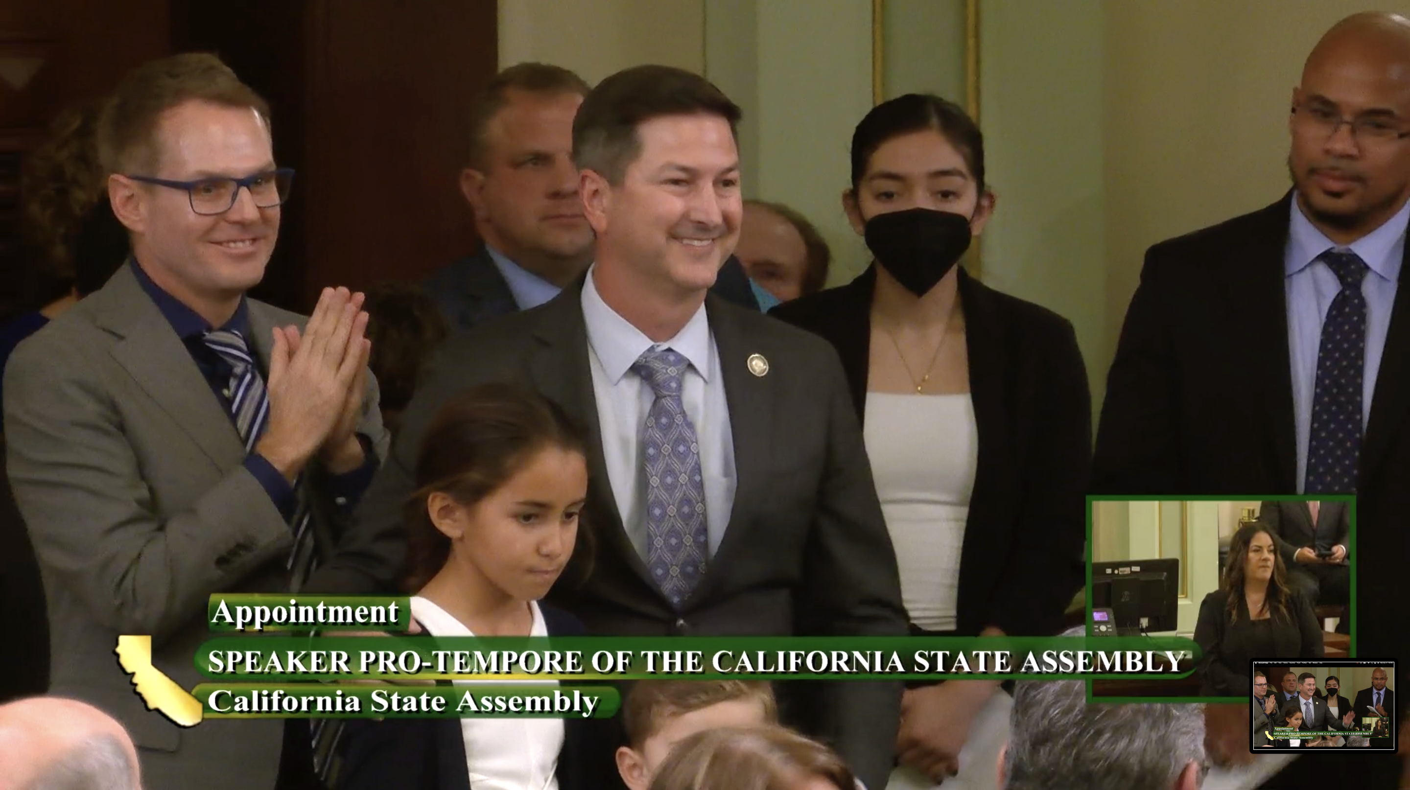 Assemblymember Ward appointed Speaker pro Tempore of the California Assembly