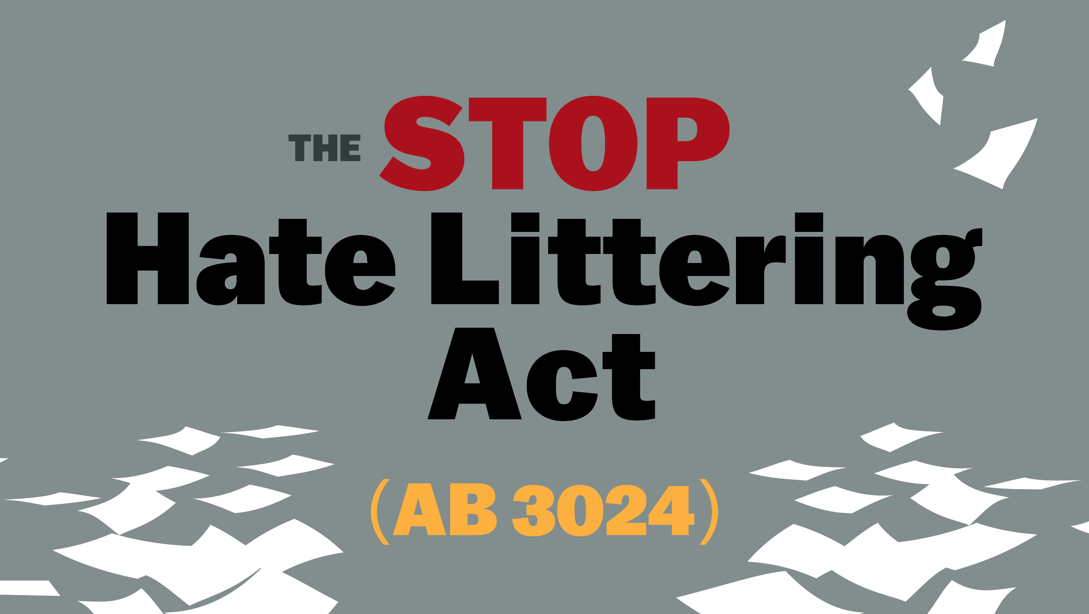 the STOP Hate Littering Act