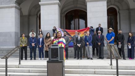 LGBTQ Caucus Press Conference
