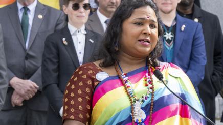 LGBTQ Caucus Press Conference
