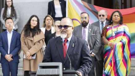 LGBTQ Caucus Press Conference