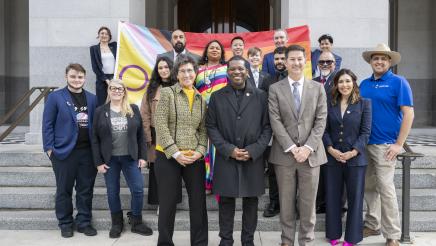 LGBTQ Caucus Press Conference