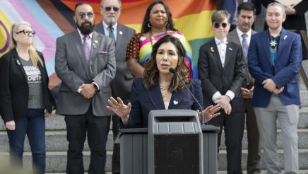 LGBTQ Caucus Press Conference