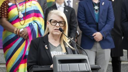 LGBTQ Caucus Press Conference