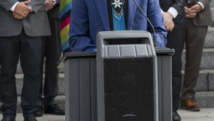 LGBTQ Caucus Press Conference