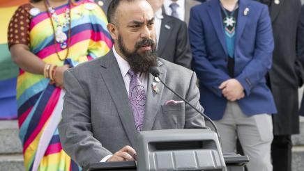 LGBTQ Caucus Press Conference