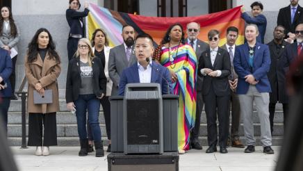 LGBTQ Caucus Press Conference