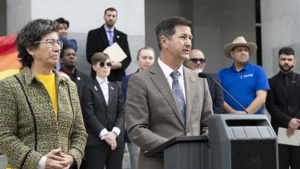 LGBTQ Caucus Press Conference