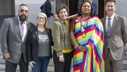 LGBTQ Caucus Press Conference