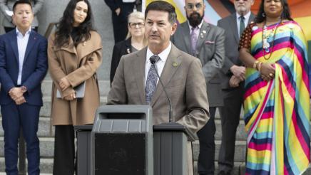 LGBTQ Caucus Press Conference