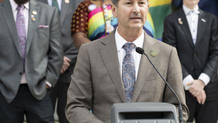 LGBTQ Caucus Press Conference