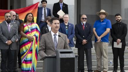 LGBTQ Caucus Press Conference