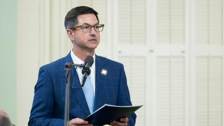 LGBTQ Caucus Pride Ceremony Press Conference