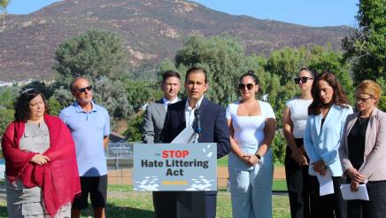 Press Conference for AB 3024: The Stop Hate Littering Act