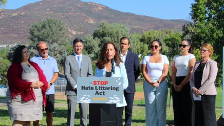 Press Conference for AB 3024: The Stop Hate Littering Act