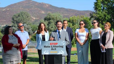 Press Conference for AB 3024: The Stop Hate Littering Act