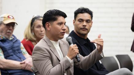 LGBTQ Caucus Tour with Speaker Rivas