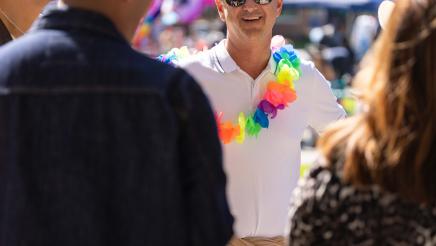 LGBTQ Caucus Tour with Speaker Rivas