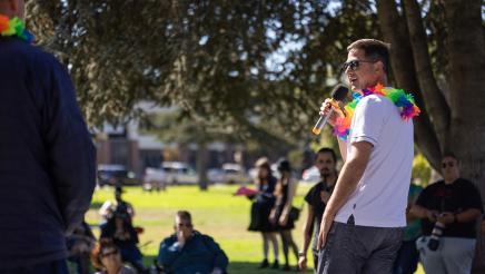 LGBTQ Caucus Tour with Speaker Rivas